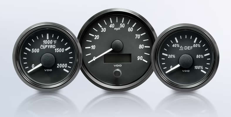 vdo singleviu gauges